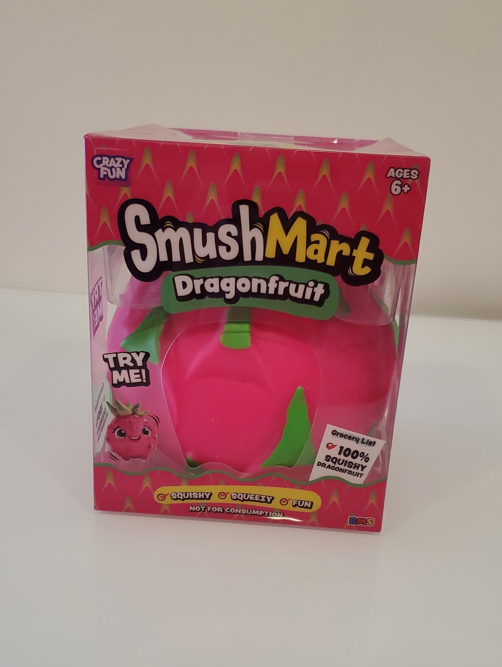Dragonfruit Squishy Toy - Pink